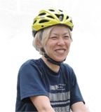 初心者の女性限定サイクリングガイドツアー「シクロ女子旅」のスタッフ