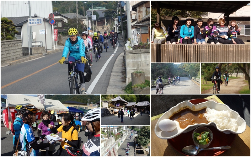 しまなみ海道の女子旅サイクリングツアーのシクロ女子旅2016の1日目