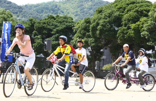 タンデム自転車の波が日本中へ