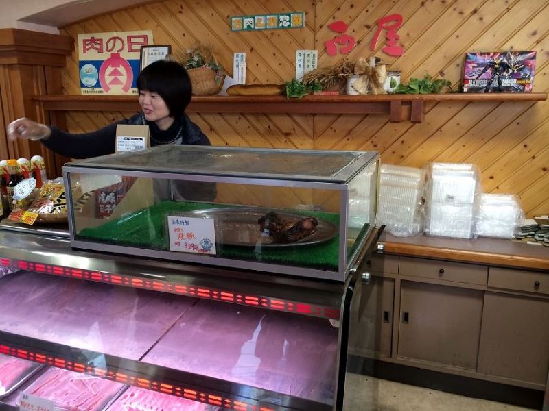 しまなみ海道・大島の肉屋、西屋の焼豚