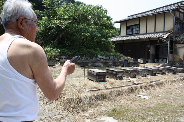 しまなみ海道・大三島で養蜂を営む藤原さん